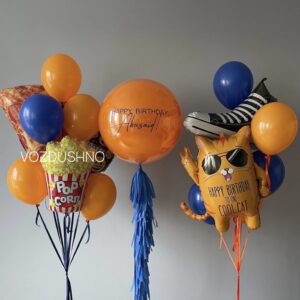 Набор воздушных шаров "Пицца Пепперони"