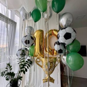 Воздушные шары для мальчика "Футбол"